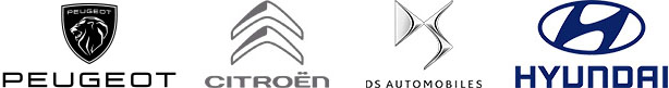 Peugeot, Citröen, DS e Hyundai
